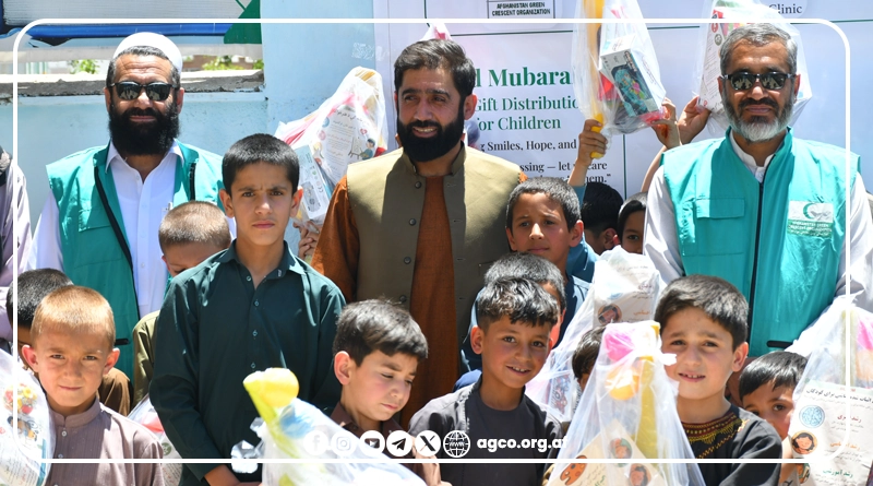 AGCO distributes Eid-ul-Adha toys to 800 vulnerable and hospitalized children across Kabul Province, Afghanistan